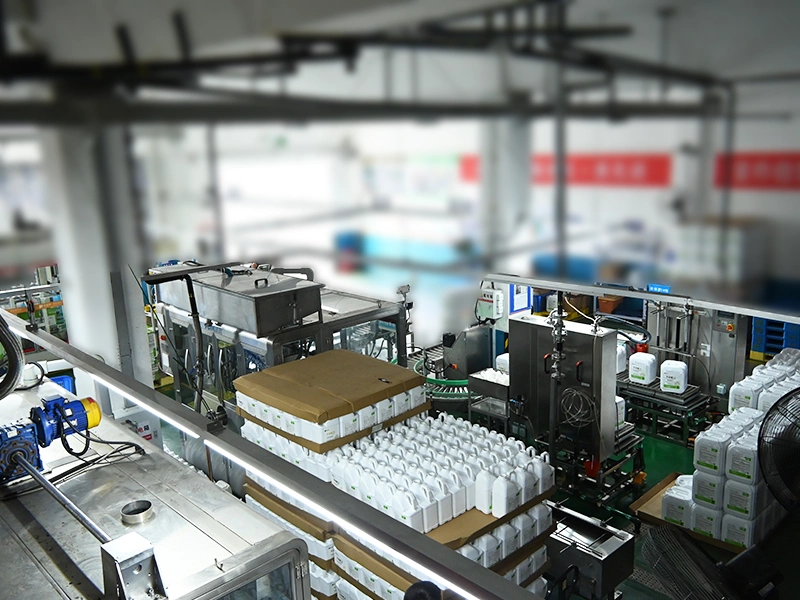 Automated Liquid Filling, Capping, Case Unpacking,  Case Packing 